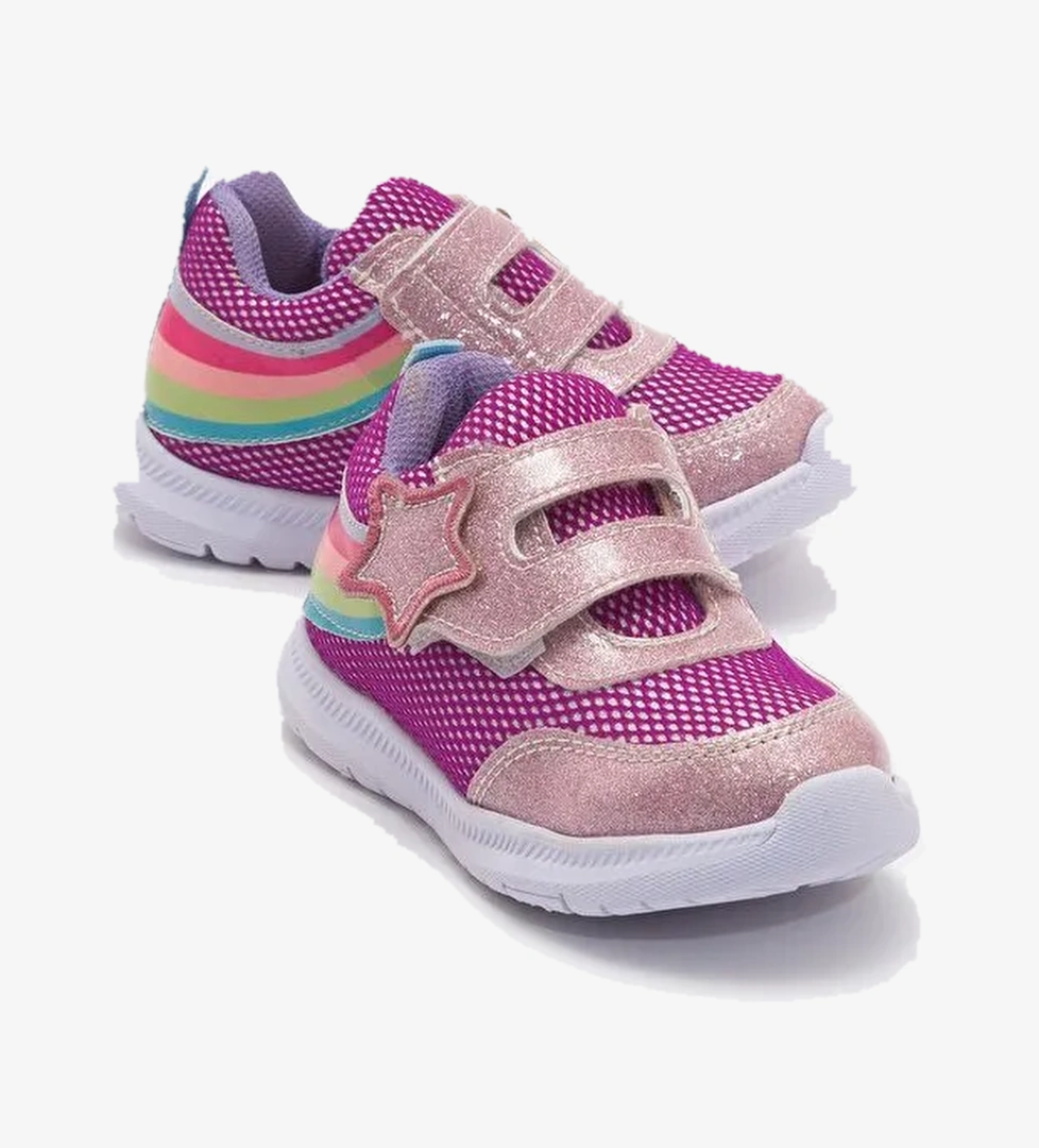 Kız Çocuk Lila Günlük Spor Ayakkabı