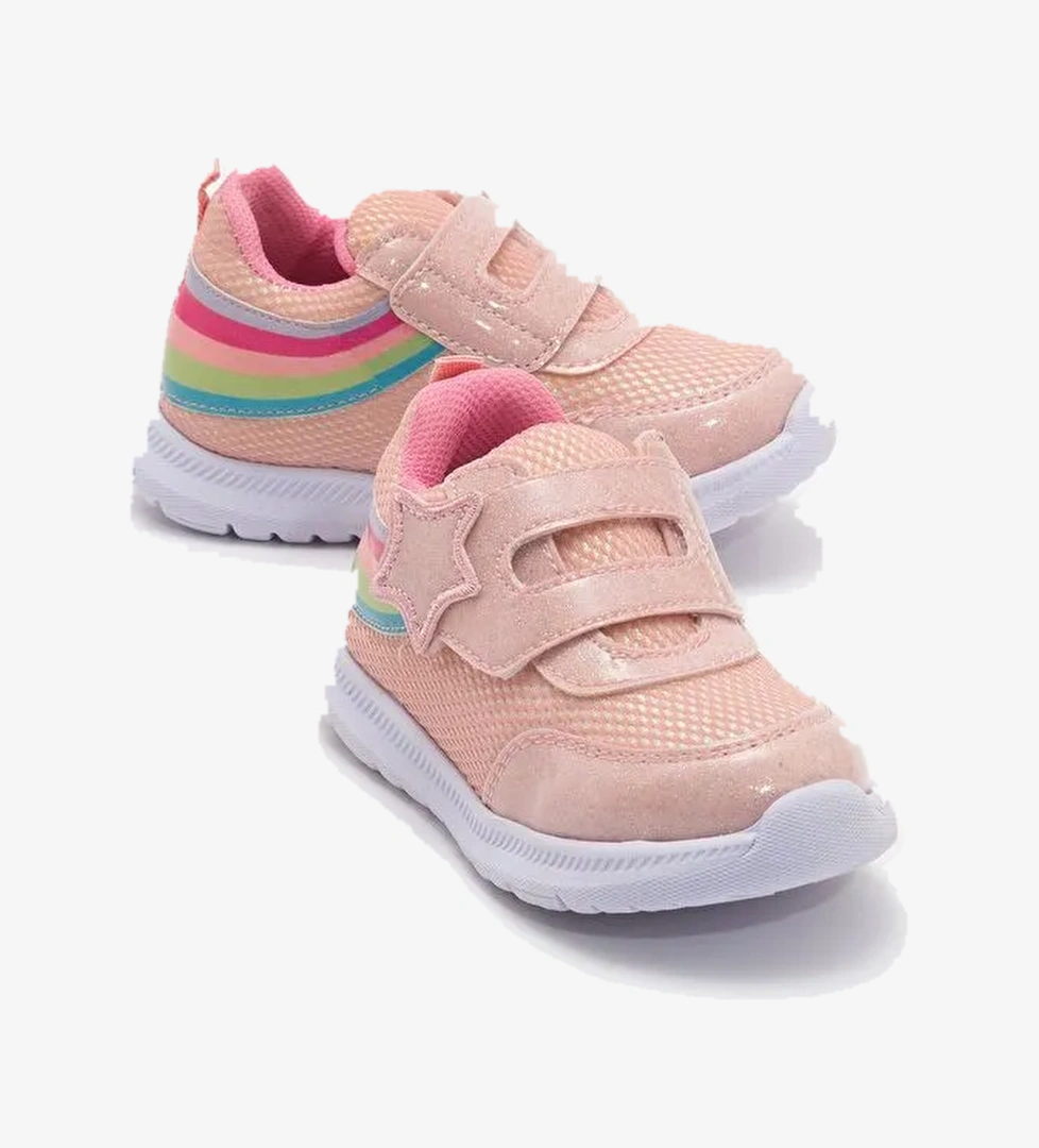 Kız Çocuk Pembe Günlük Spor Ayakkabı