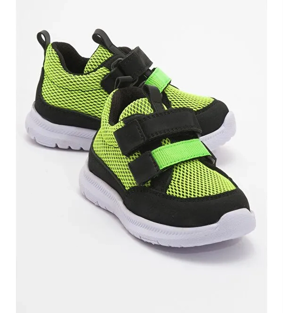 Unisex Çocuk Yeşil Günlük İlk Adım Spor Ayakkabı