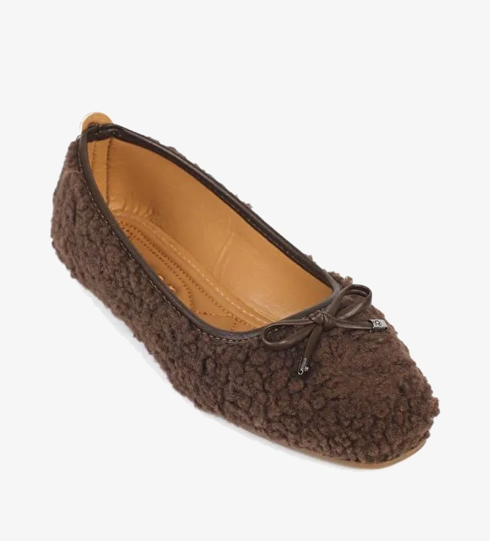 Capone Outfitters Ekru Capone Outfitters Hana Trend Kadın Babet