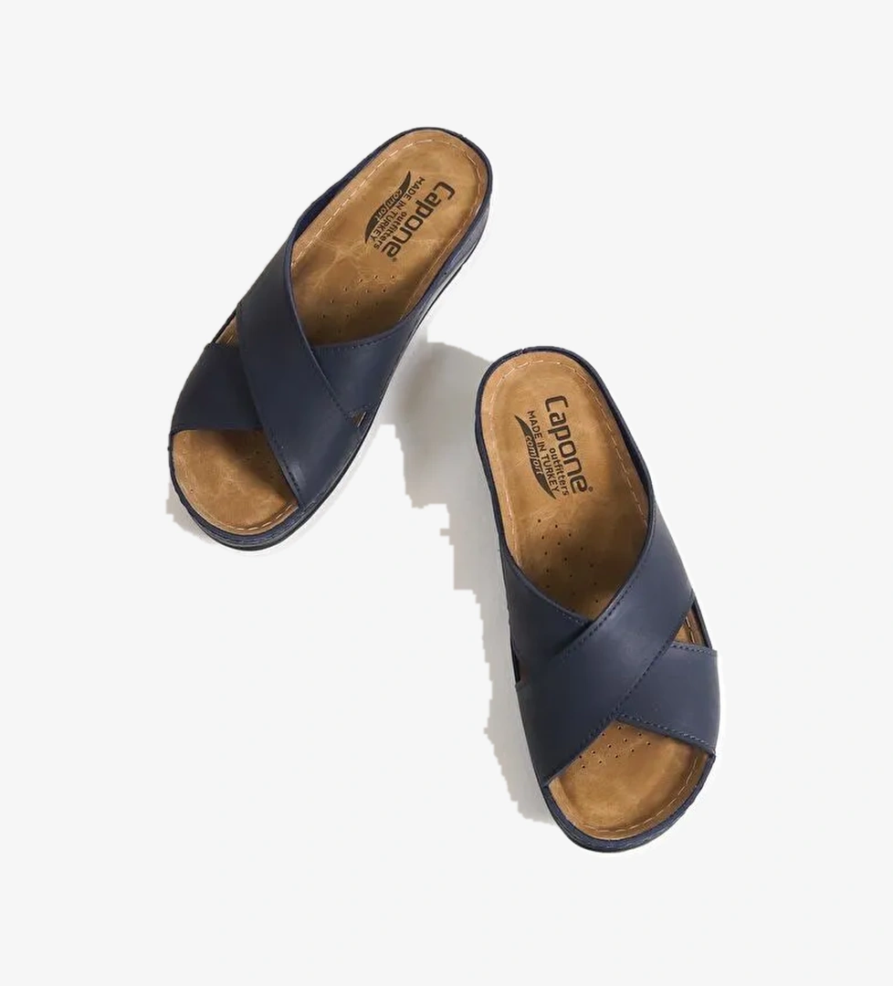 Capone Outfitters 107001 Kadın Çapraz Bant Konfor Anatomic Terlik model görseli