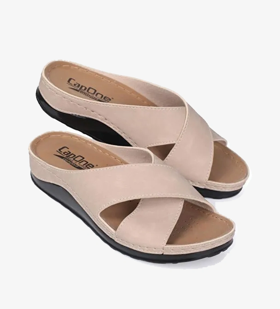 107001 Kadın Çapraz Bant Konfor Anatomic Terlik