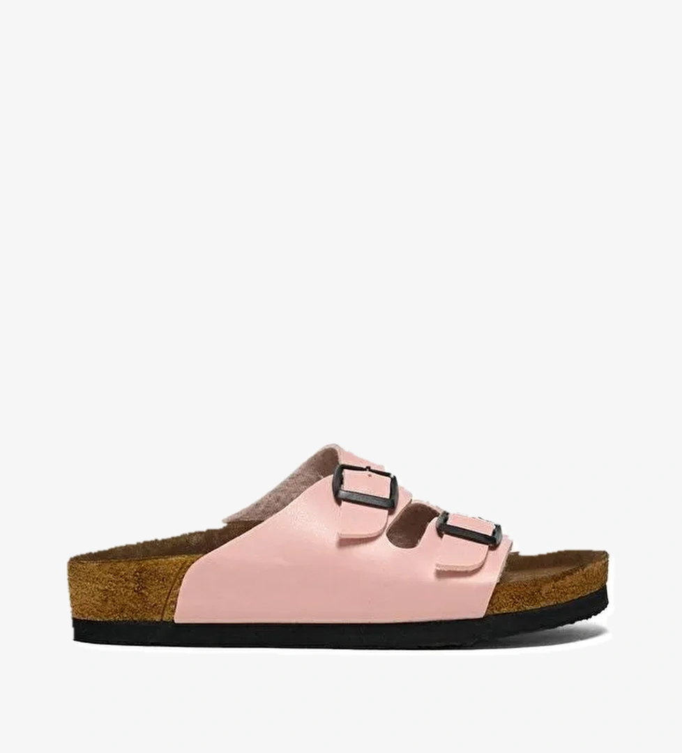 Çocuk Unisex Rahat Kalıp Poli Taban Çift Tokalı Terlik