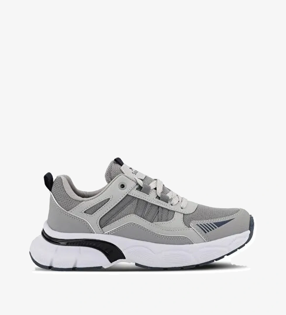 ZELLA Kadın Sneaker Ayakkabı Gri - Görsel 1