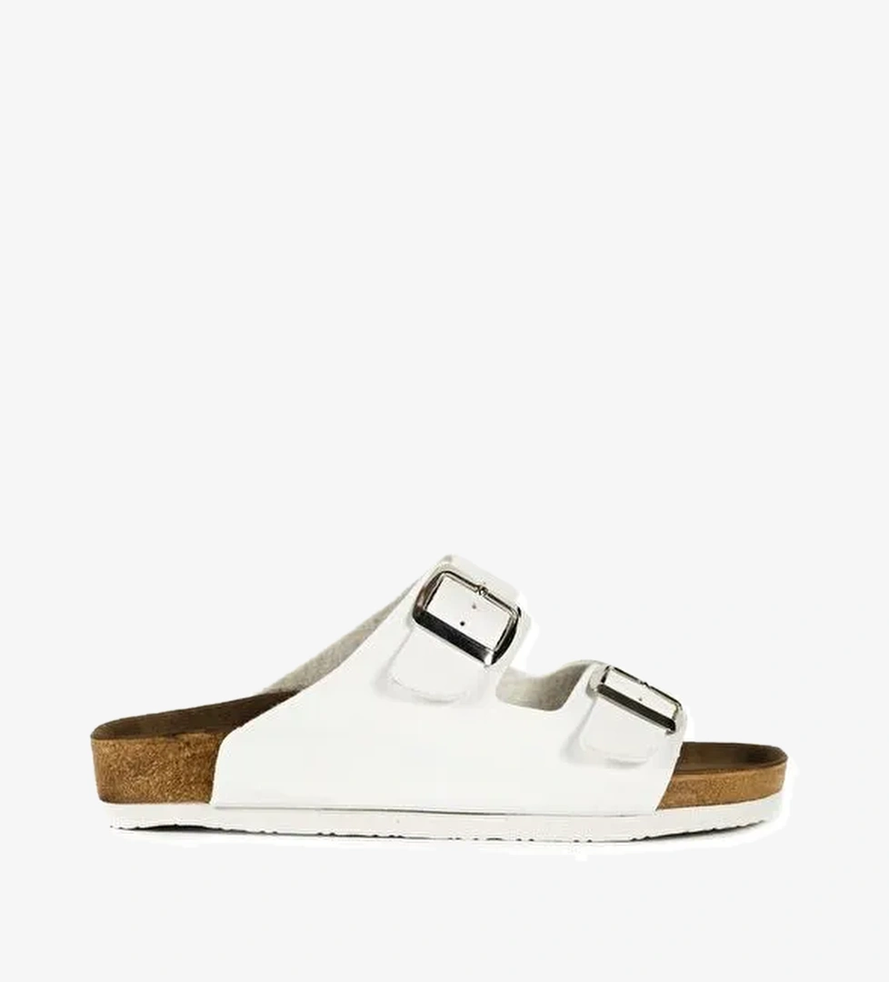 LENS Kadın Terlik Beyaz