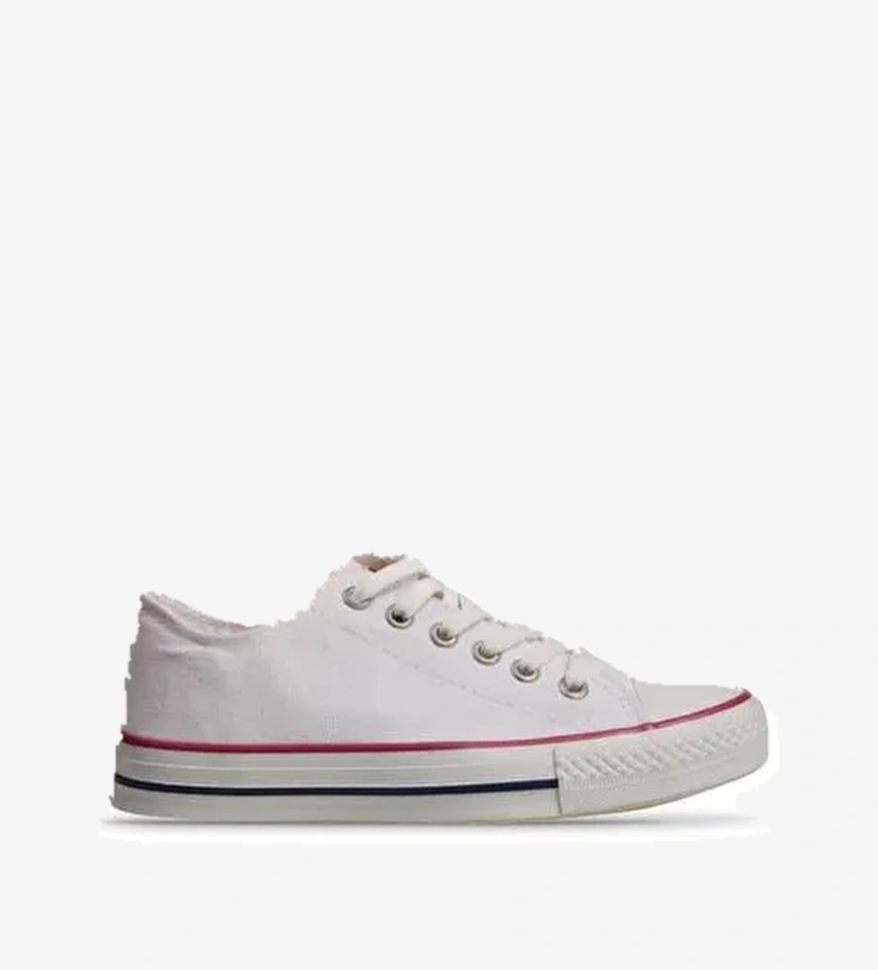 ClearMotion Canvas Pro Erkek Bağcıklı Beyaz Sneaker - Görsel 1