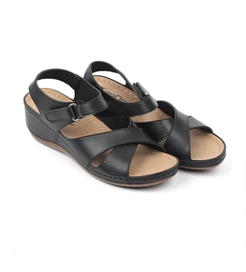 Z6312 Kadın Konfor Anatomic Sandalet - Görsel 1