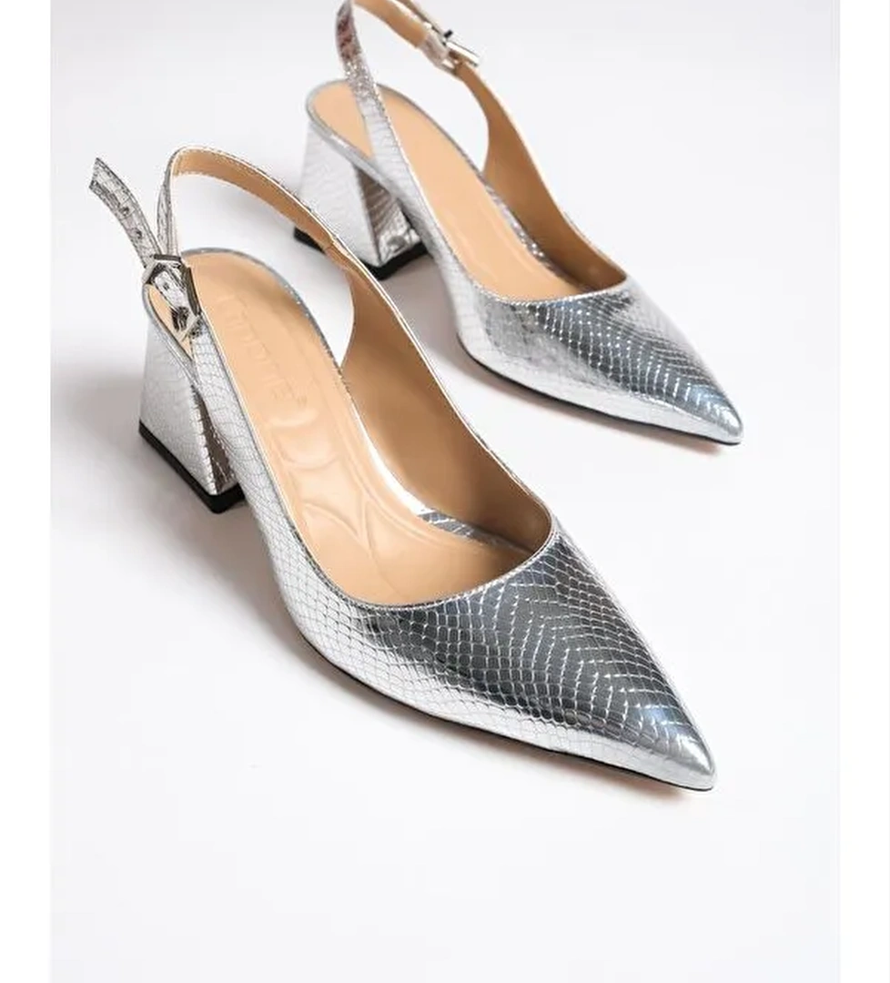 Yumuşak Pedli Taban Kadın Topuklu ayakkabı