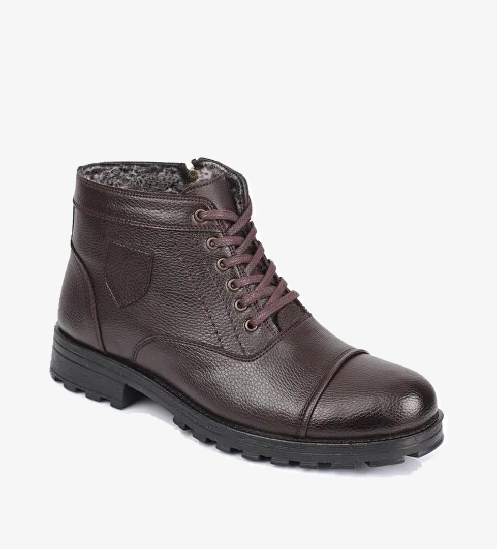 401 Kürklü Unisex Soğuk Geçirmez Bot - Görsel 1