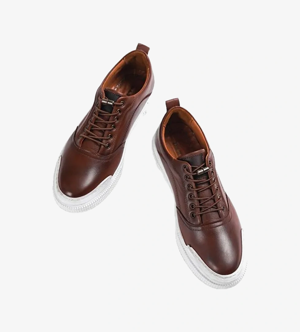 Sneaker Ortopedik Hakiki Deri Erkek Ayakkabi