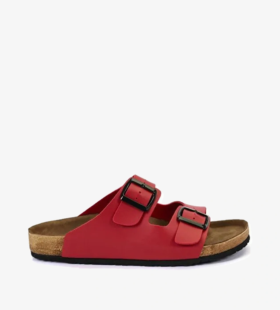 LENS Kadın Terlik Kırmızı