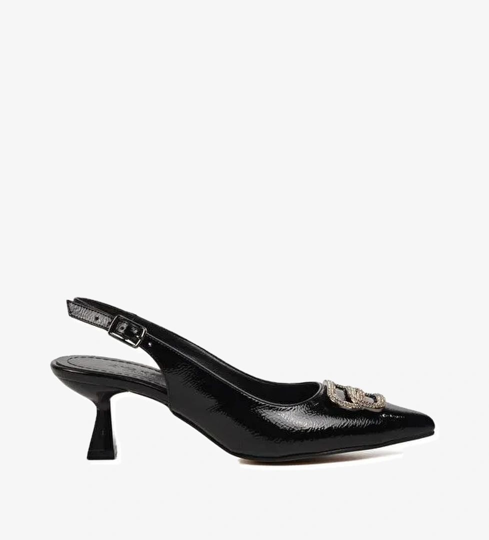 Siyah Kadın Abiye Ayakkabı 357075