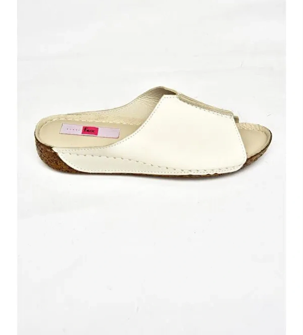 P5550640 Bej Kadın Terlik - Görsel 1