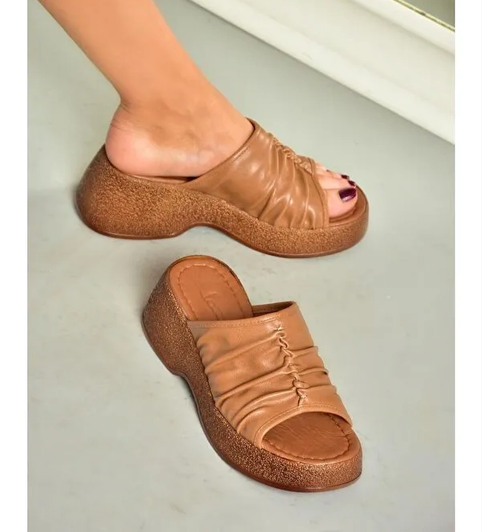 S9964430 Taba Kadın Terlik - Görsel 1