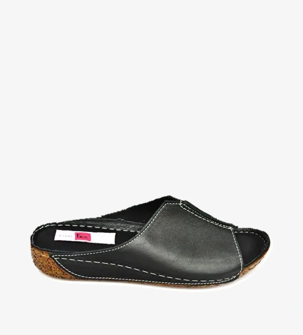 P5550640 Siyah Kadın Terlik