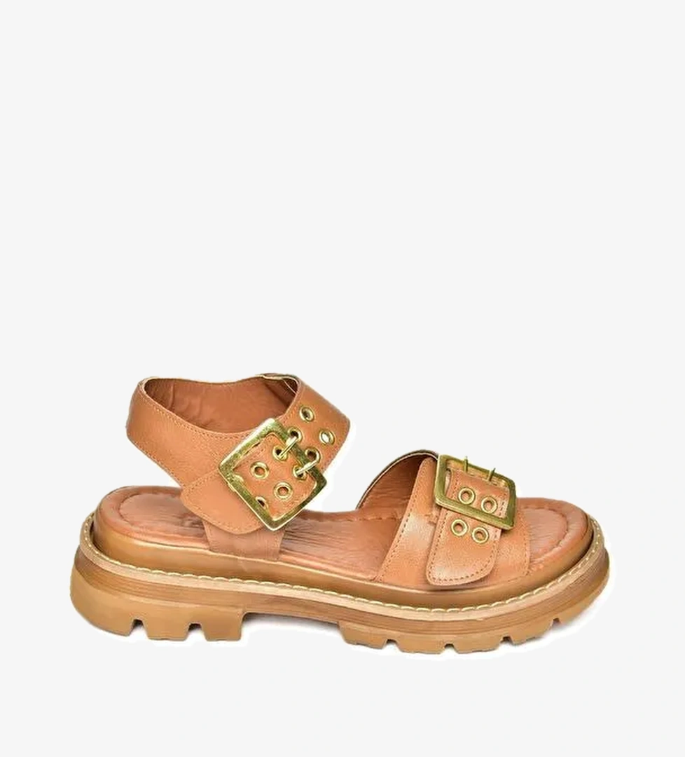 S9960740 Taba Kadın Sandalet - Görsel 1