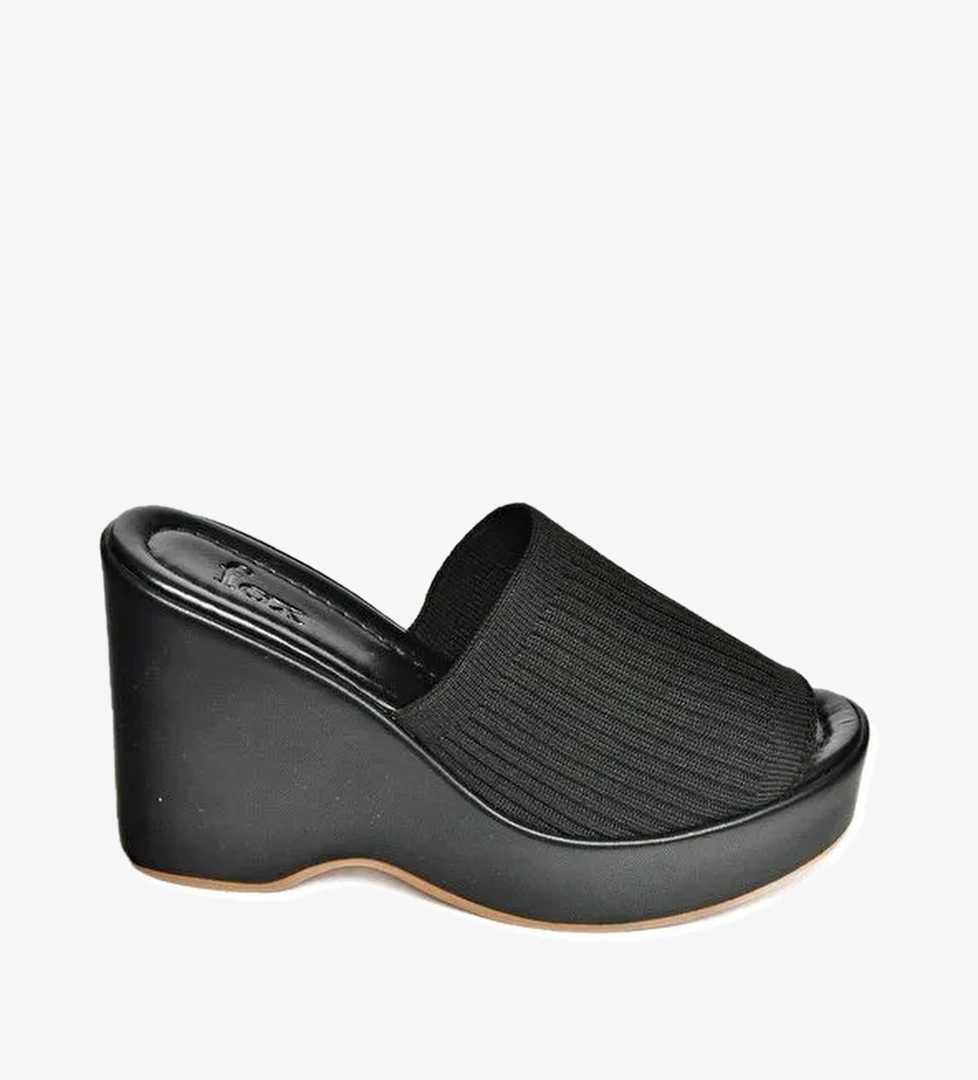 S2504601 Siyah Kadın Terlik - Görsel 1