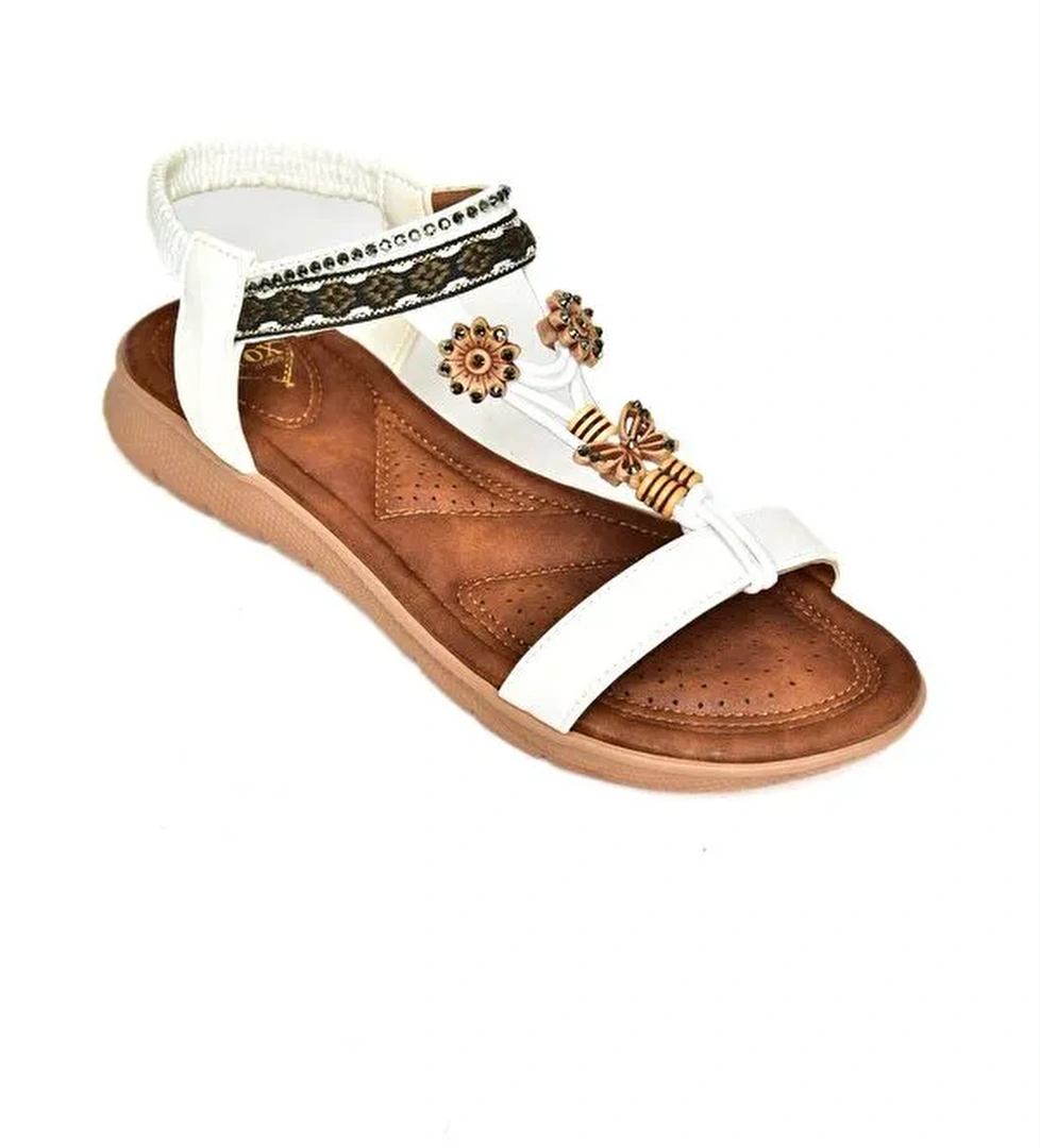 S2580152 Beyaz Kadın Sandalet
