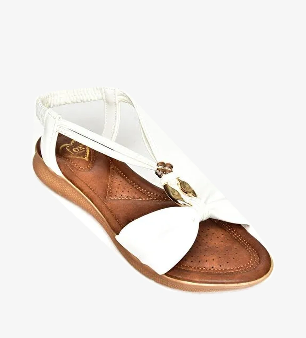 S2580135 Beyaz Kadın Sandalet