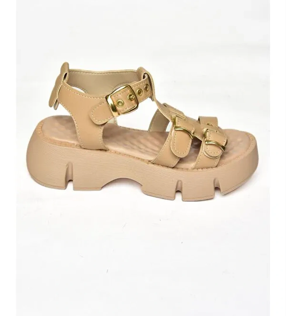 S9739662 Ten Kadın Sandalet - Görsel 1