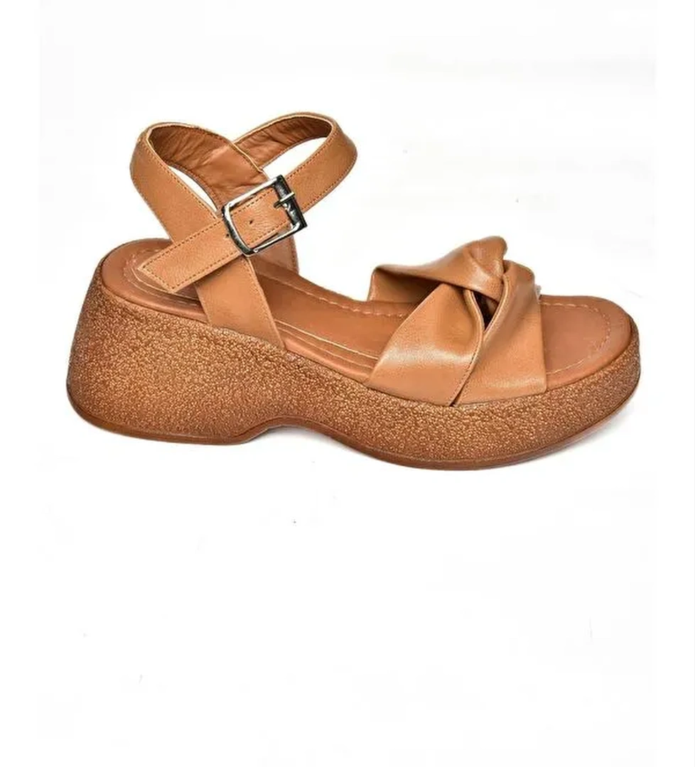 S9960460 Taba Kadın Sandalet - Görsel 1