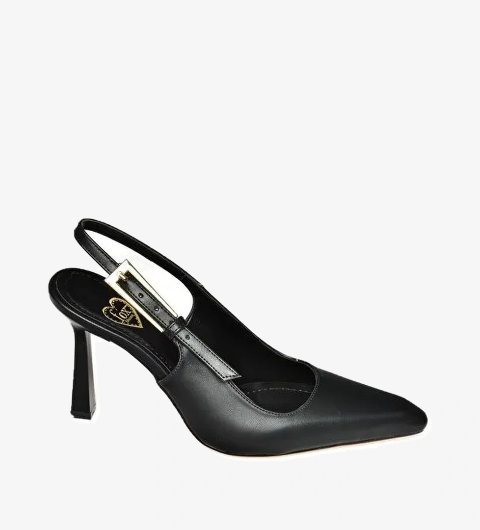 S7520849 Siyah Kadın Topuklu Ayakkabı - Görsel 1