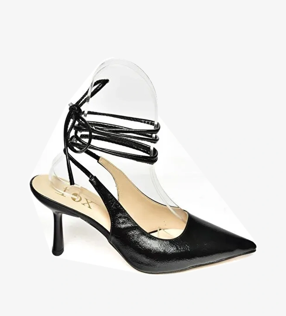 S3697511 Siyah Kadın Topuklu Ayakkabı - Görsel 1