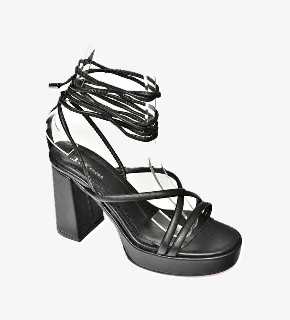 S2826205 Siyah Kadın Topuklu Ayakkabı