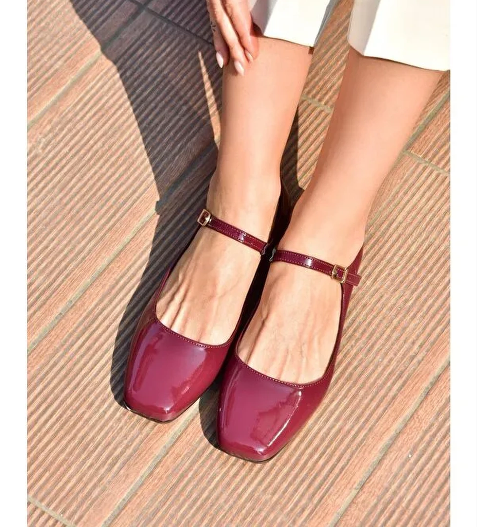 Fox Shoes Siyah Fox Shoes Babet S7262525 Kadın