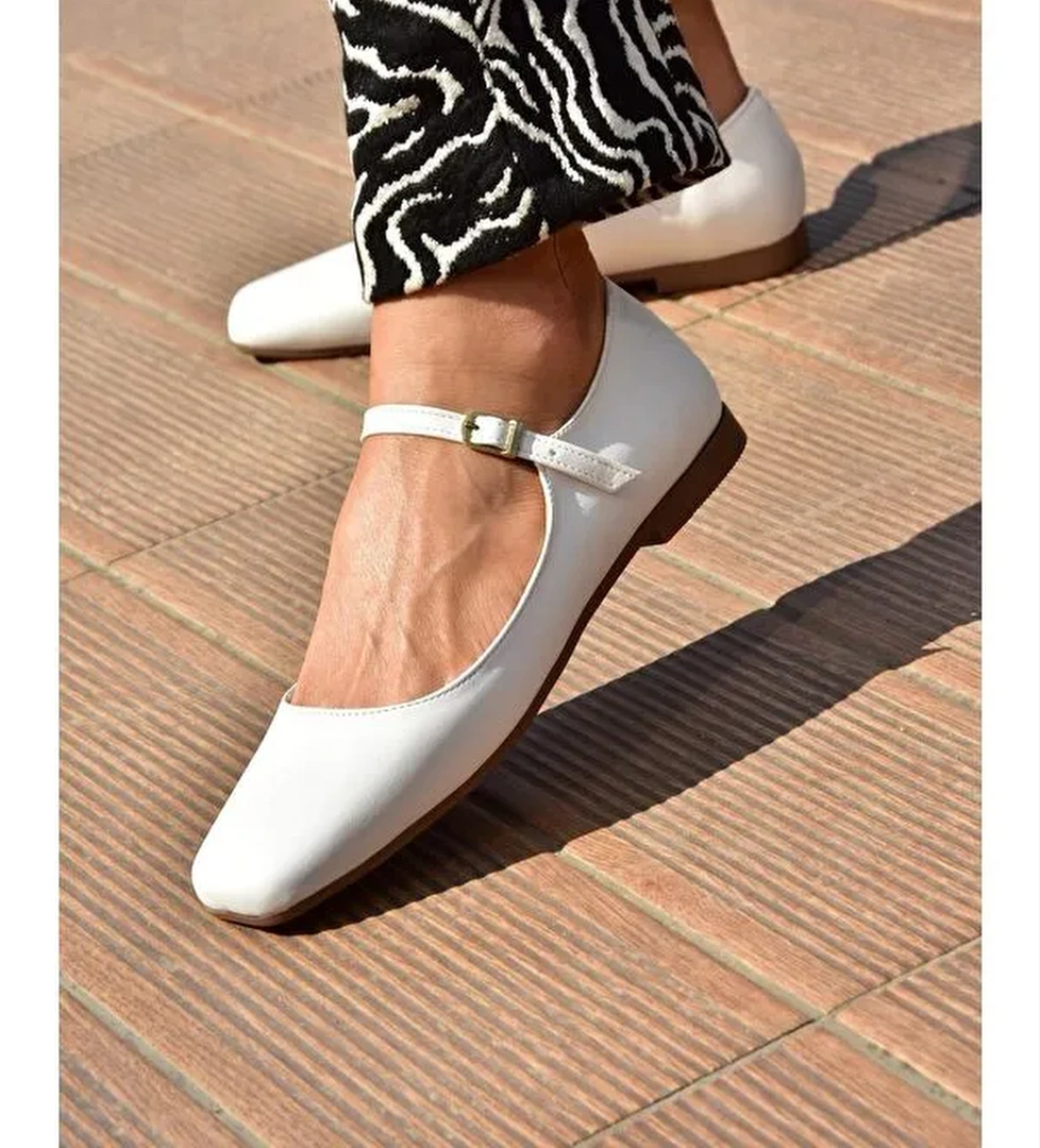 Fox Shoes Siyah Fox Shoes Babet S7262525 Kadın