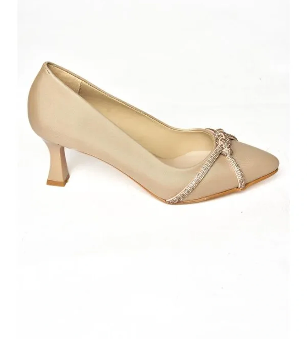 S2460616 Ten Kadın Topuklu Ayakkabı