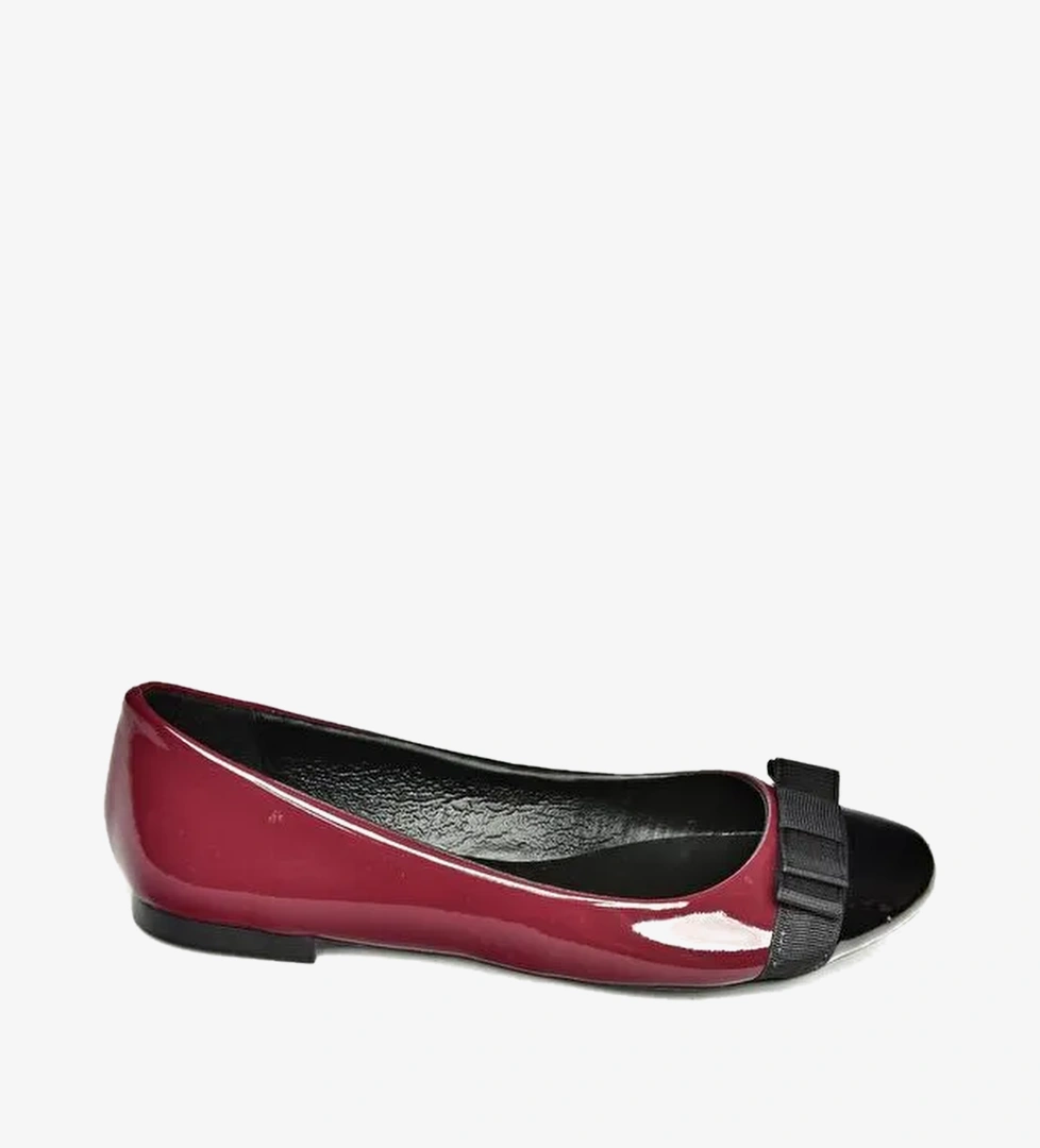 Fox Shoes Bordo Fox Shoes Babet S7260195 Kadın