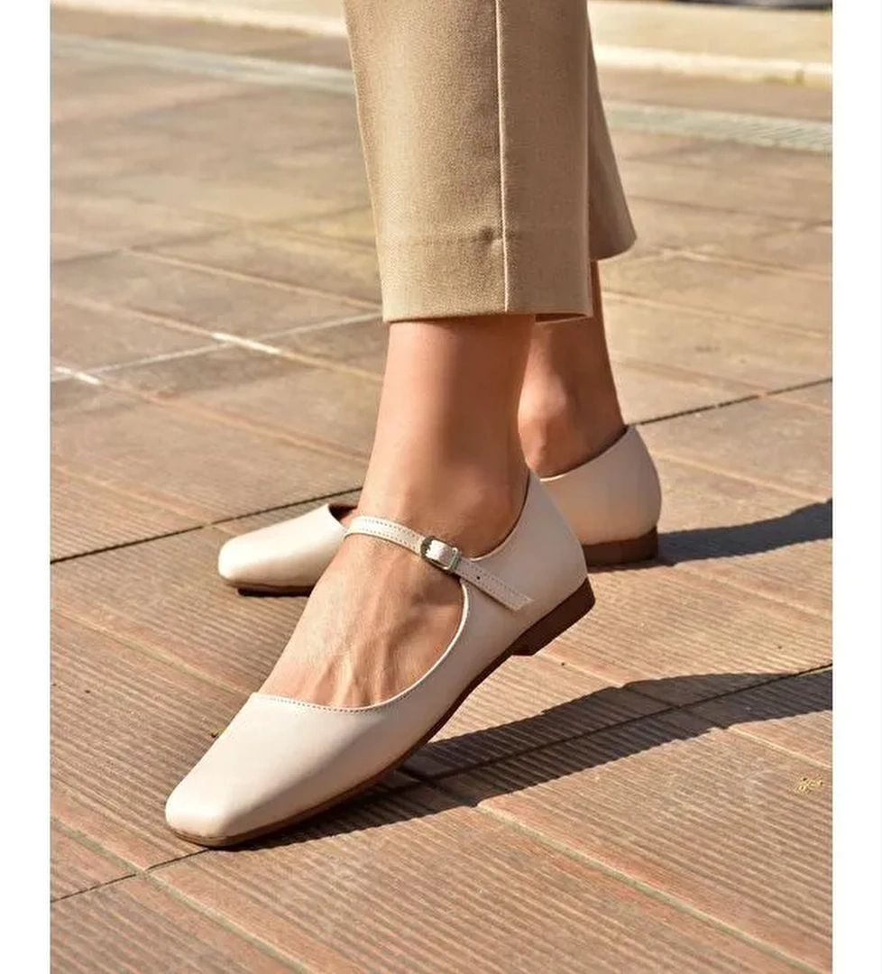 Fox Shoes Siyah Fox Shoes Babet S7262525 Kadın