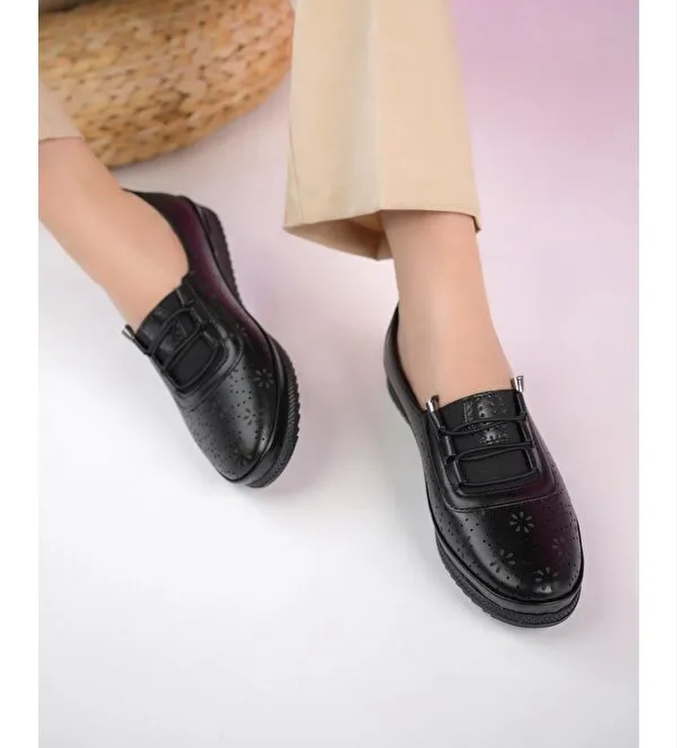 Jasen Günlük Klasik Rahat Ortopedik Kadın Ayakkabı - Görsel 1