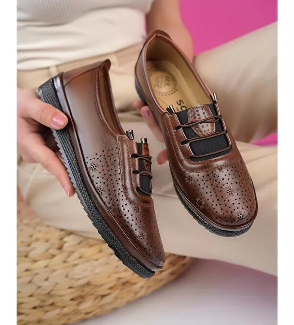 Jasen Günlük Klasik Rahat Ortopedik Kadın Ayakkabı