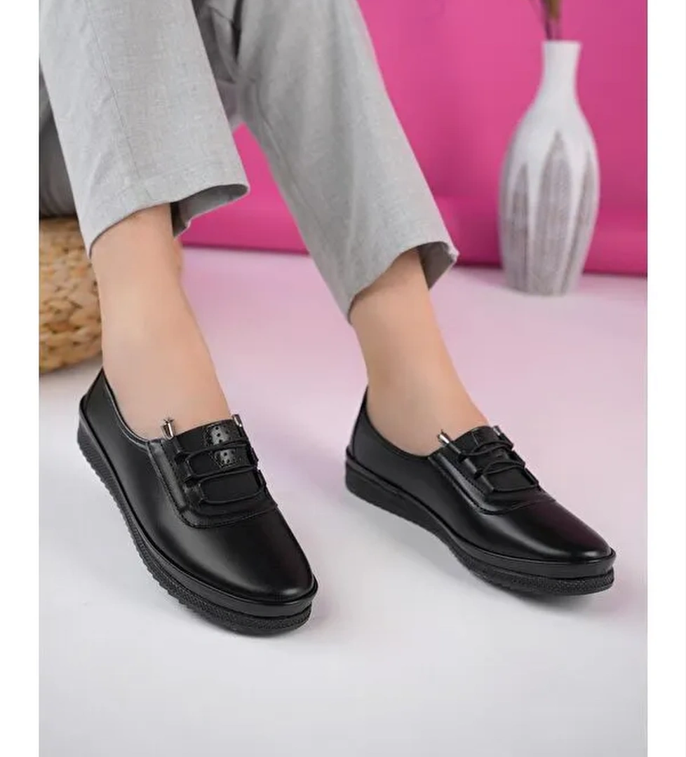 Vanses Günlük Klasik Rahat Ortopedik Kadın Ayakkabı