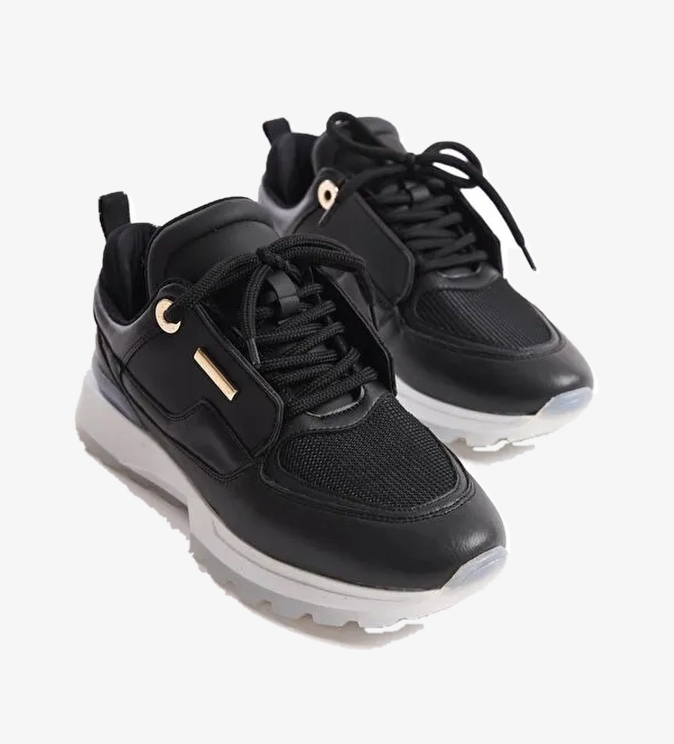 D0852 Günlük Ortopedik Kadın Sneaker Spor Ayakkabı - Görsel 1