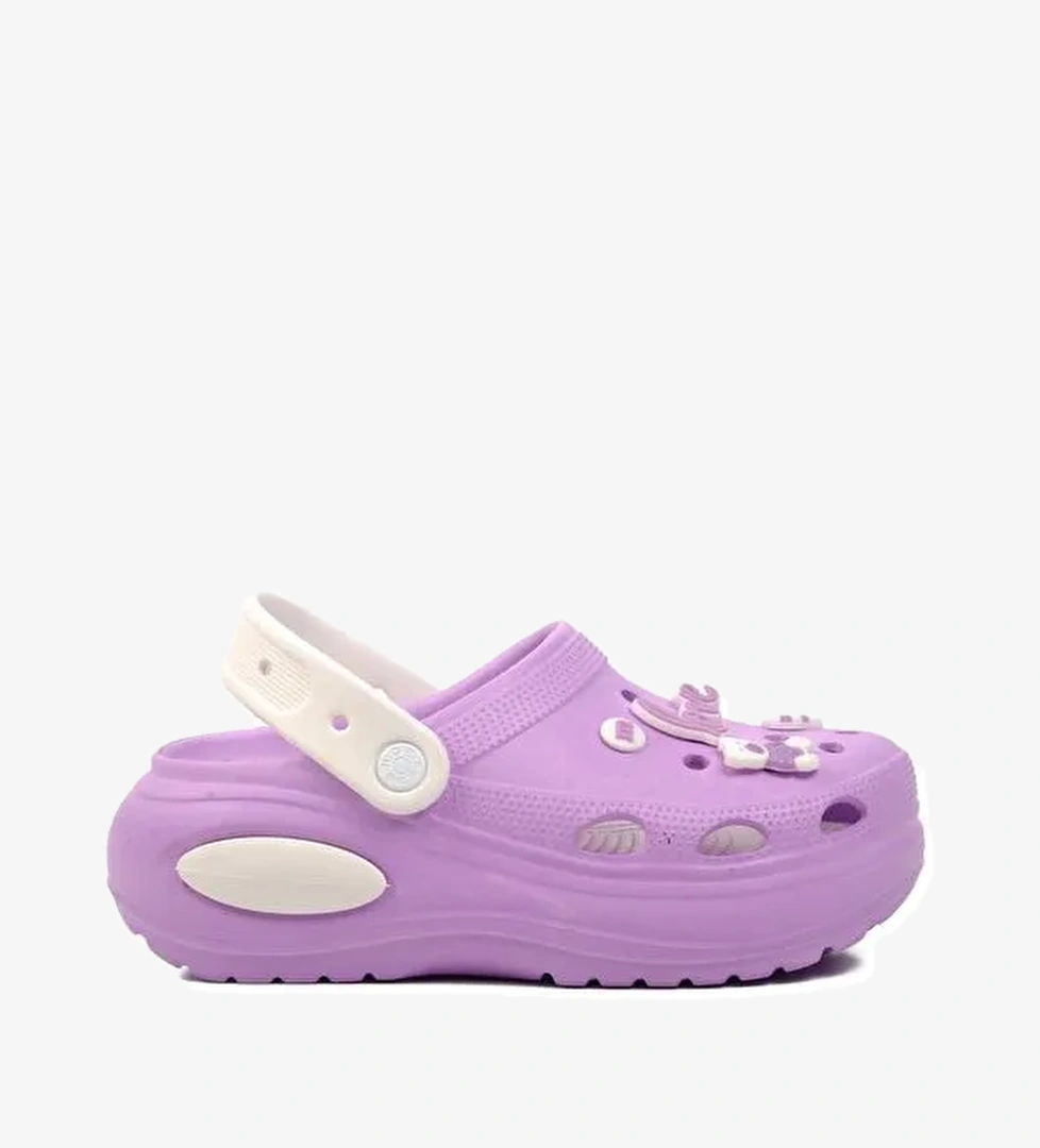 Lila Kadın Sabo Terlik 642 - Görsel 1