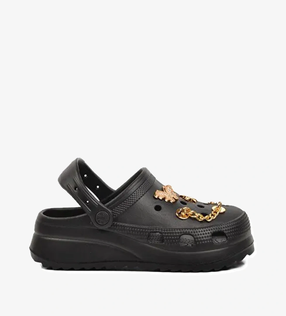 Siyah Kadın Sabo Terlik 205 - Görsel 1