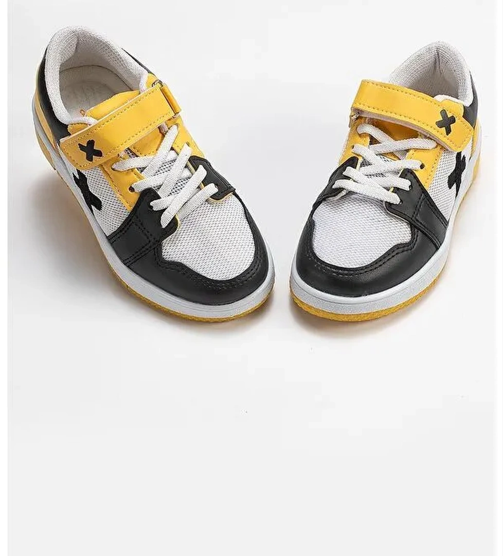 Casa Sarı Siyah Unisex Çocuk Sneakers - Görsel 1