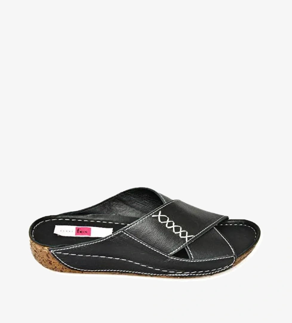 P5550912 Siyah Kadın Terlik