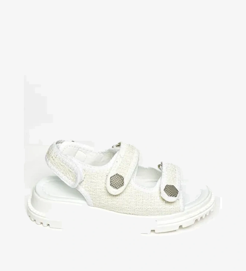 S2671220 Beyaz Kadın Sandalet