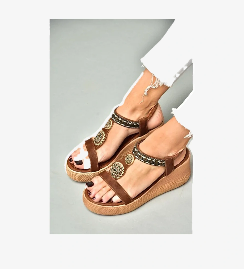 S2581360 Taba Kadın Sandalet