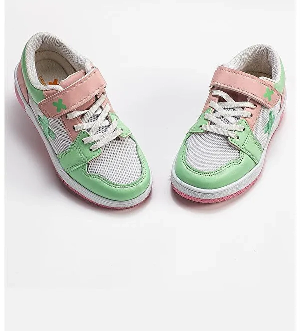Casa Mint Pembe Kız Çocuk Sneakers - Görsel 1