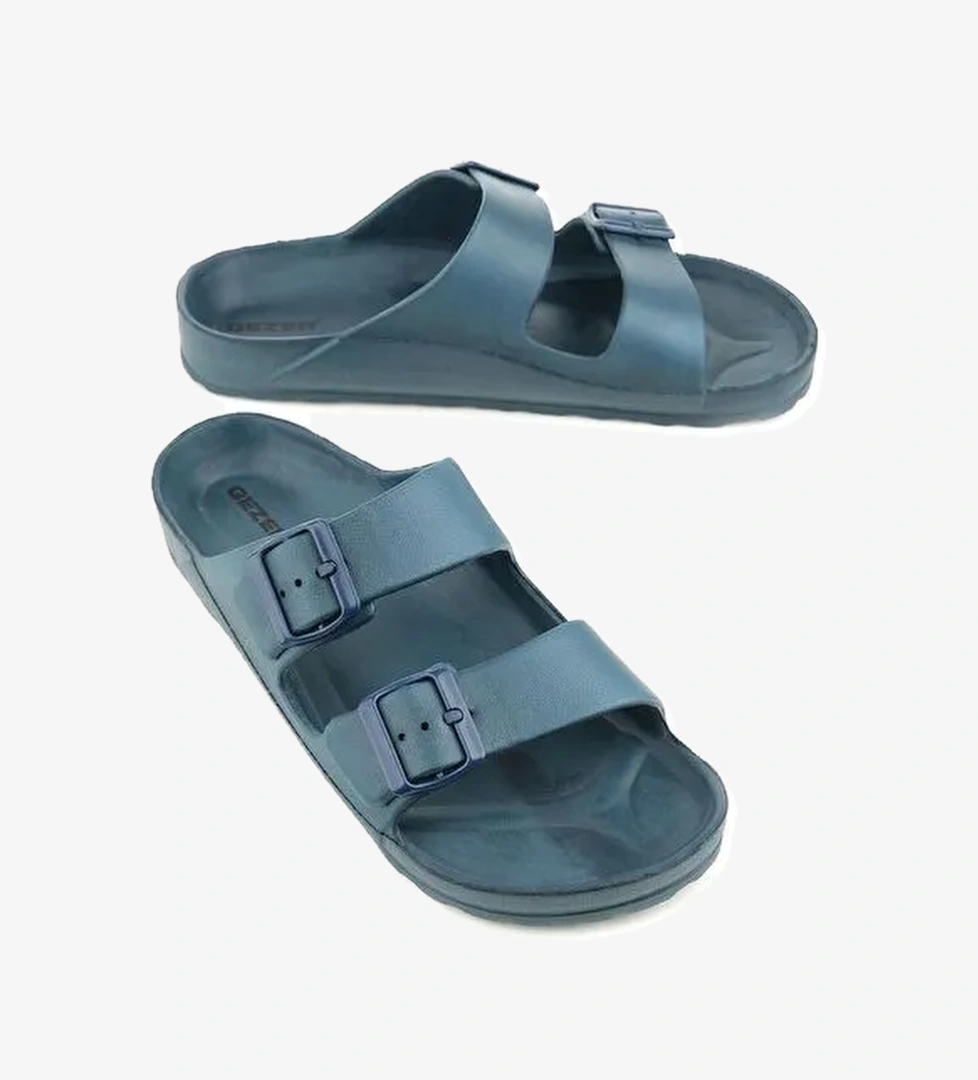 Islak Zemine Uygun İki Toka Ayarlanabilir Erkek Terlik - Görsel 1