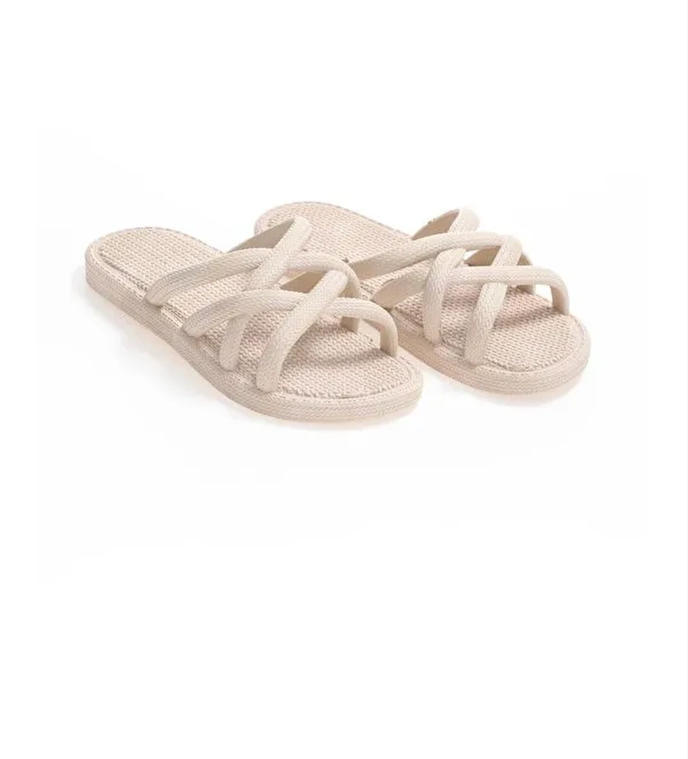 Yazlık Kaydırmaz Taban Kadın Terlik - Görsel 1