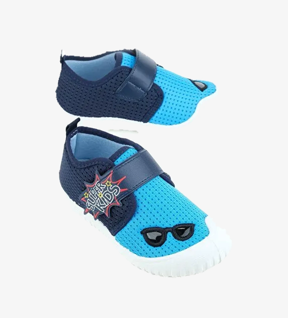 Gezer Yazlık Keten Erkek Çocuk Ayarlanabilir Ayakkabı model görseli