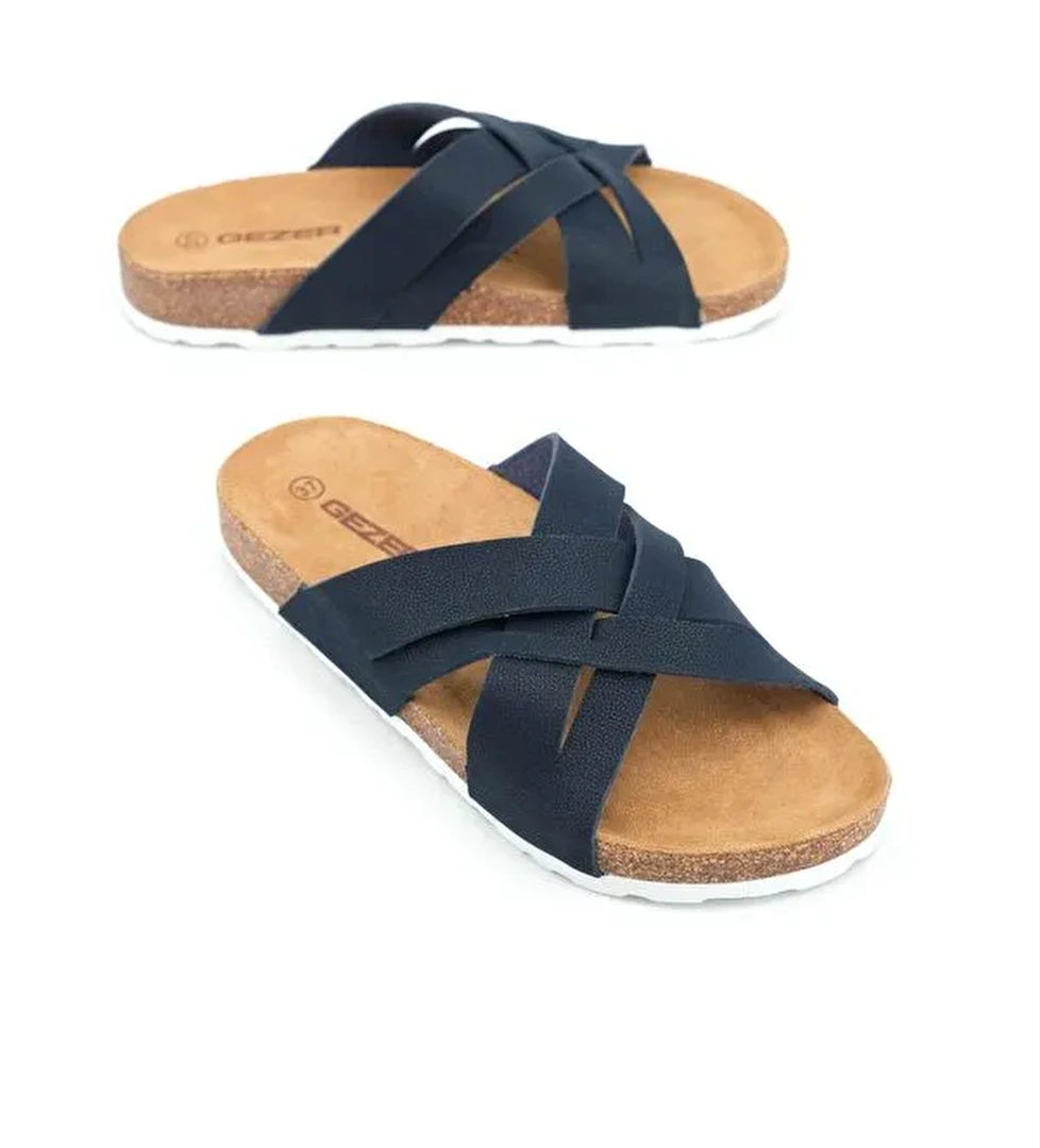 Yazlık Kadın Mantarlı PVC Rahat Taban Günlük Terlik - Görsel 1