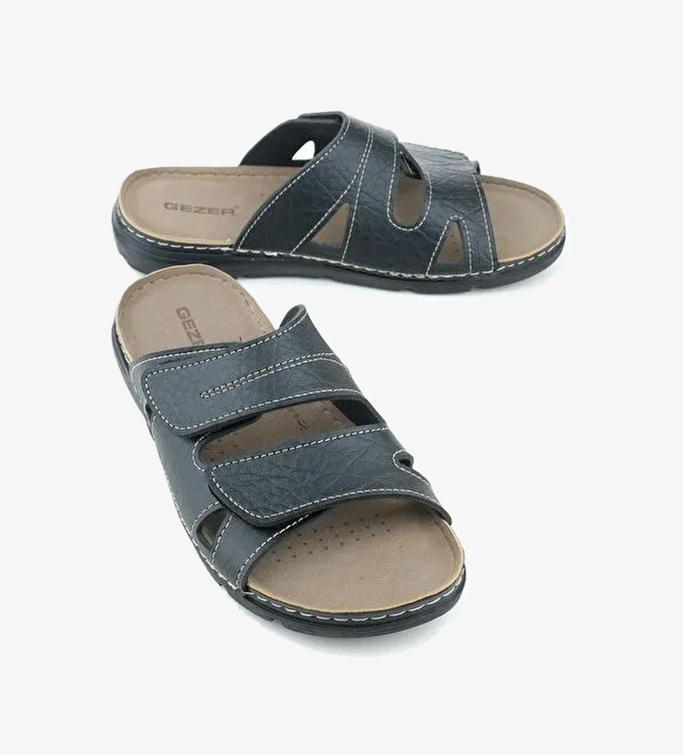 Yazlık Cırt Cırtlı Ayarlanabilir Rahat Taban Erkek Terlik