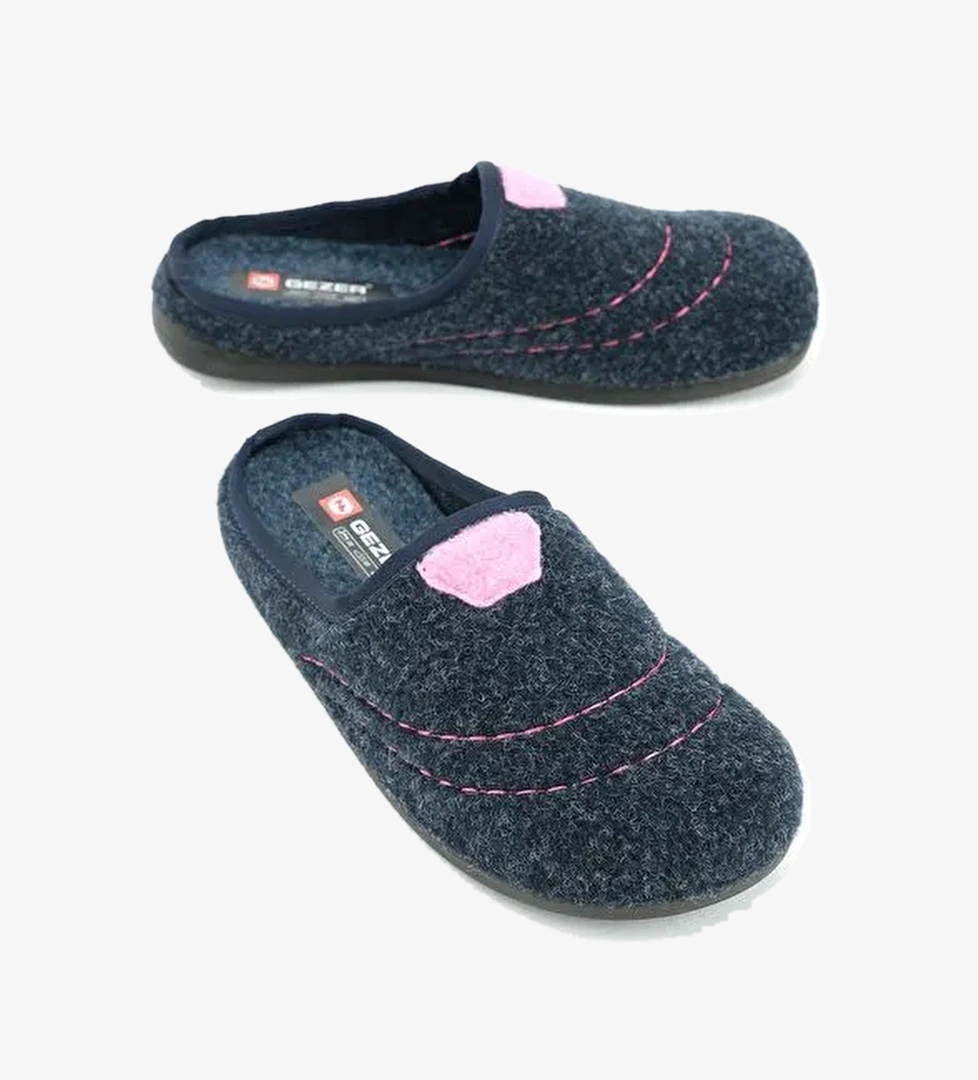 Kadın Kışlık Ev Bahçe Çıkarılabilir iç Taban Terlik - Görsel 1